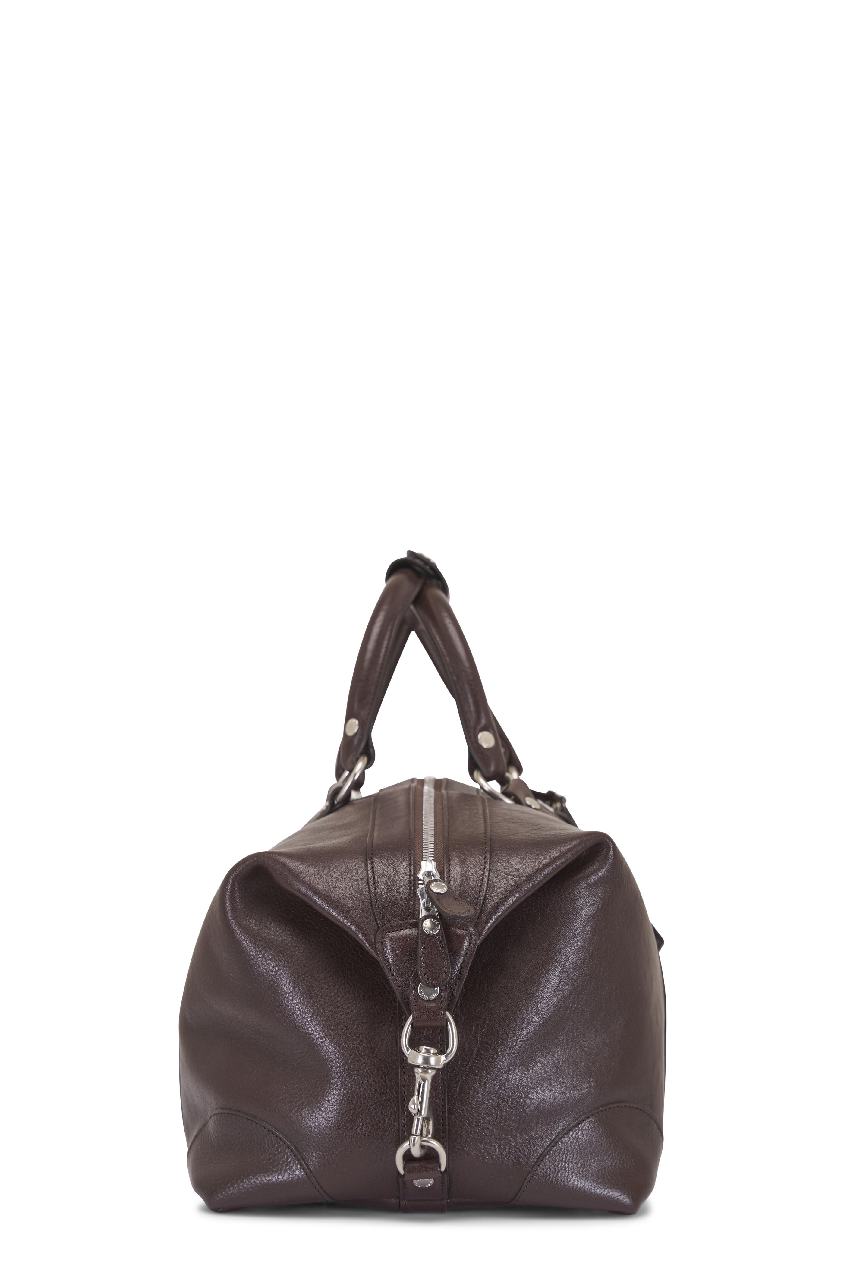 Ghurka - Cavalier I No. 96 Walnut Leather Duffel Bag