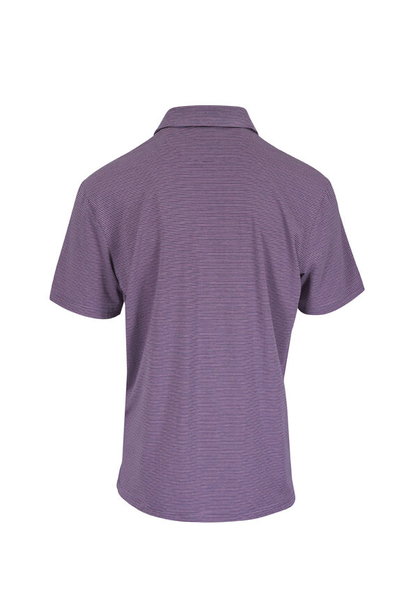 Faherty Brand Movement™ Blue Stripe Polo - view 2