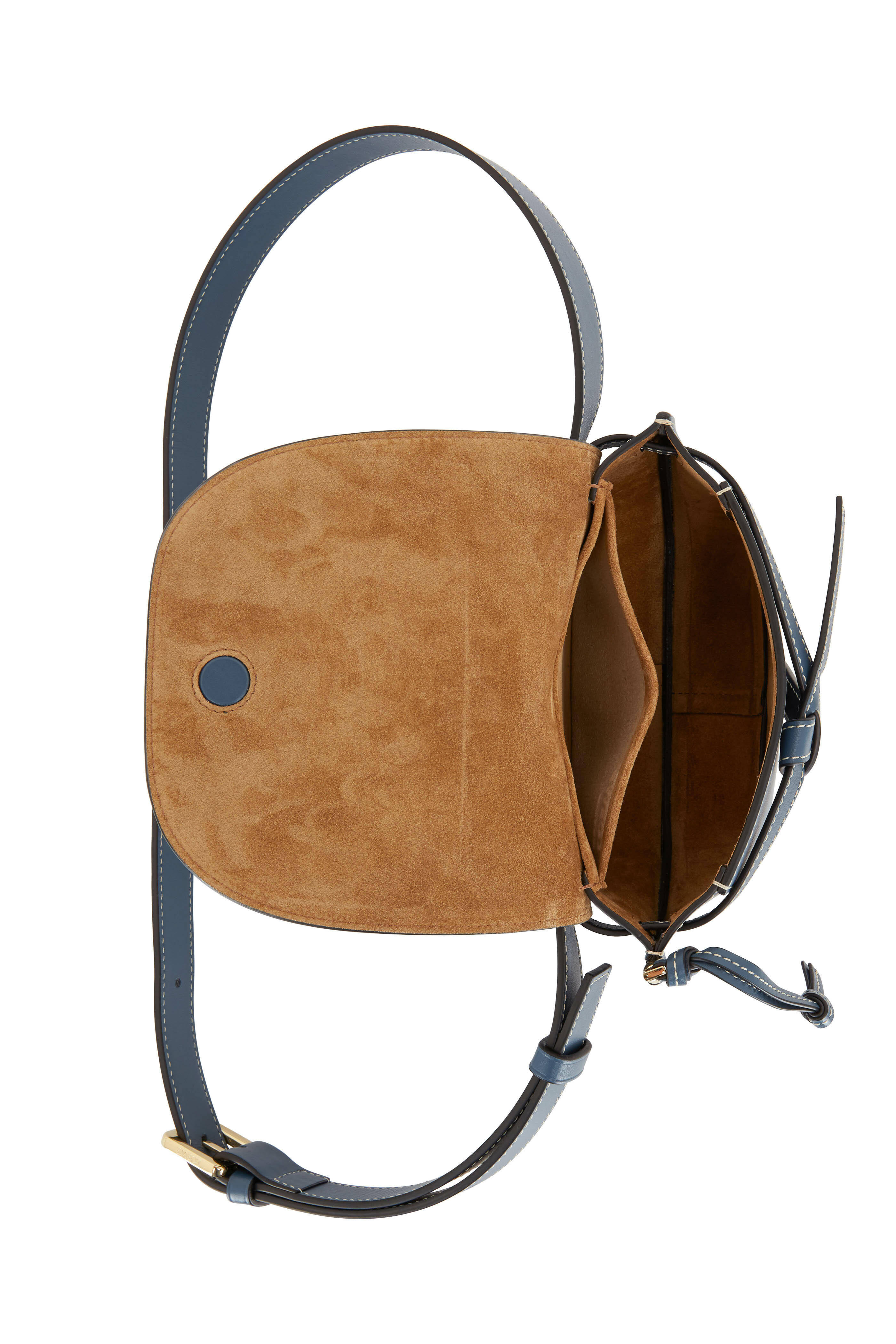 Loewe - Goya Steel Blue Gate Small Belt Bag