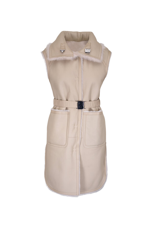 Bogner - Palma Sand Shearling Vest