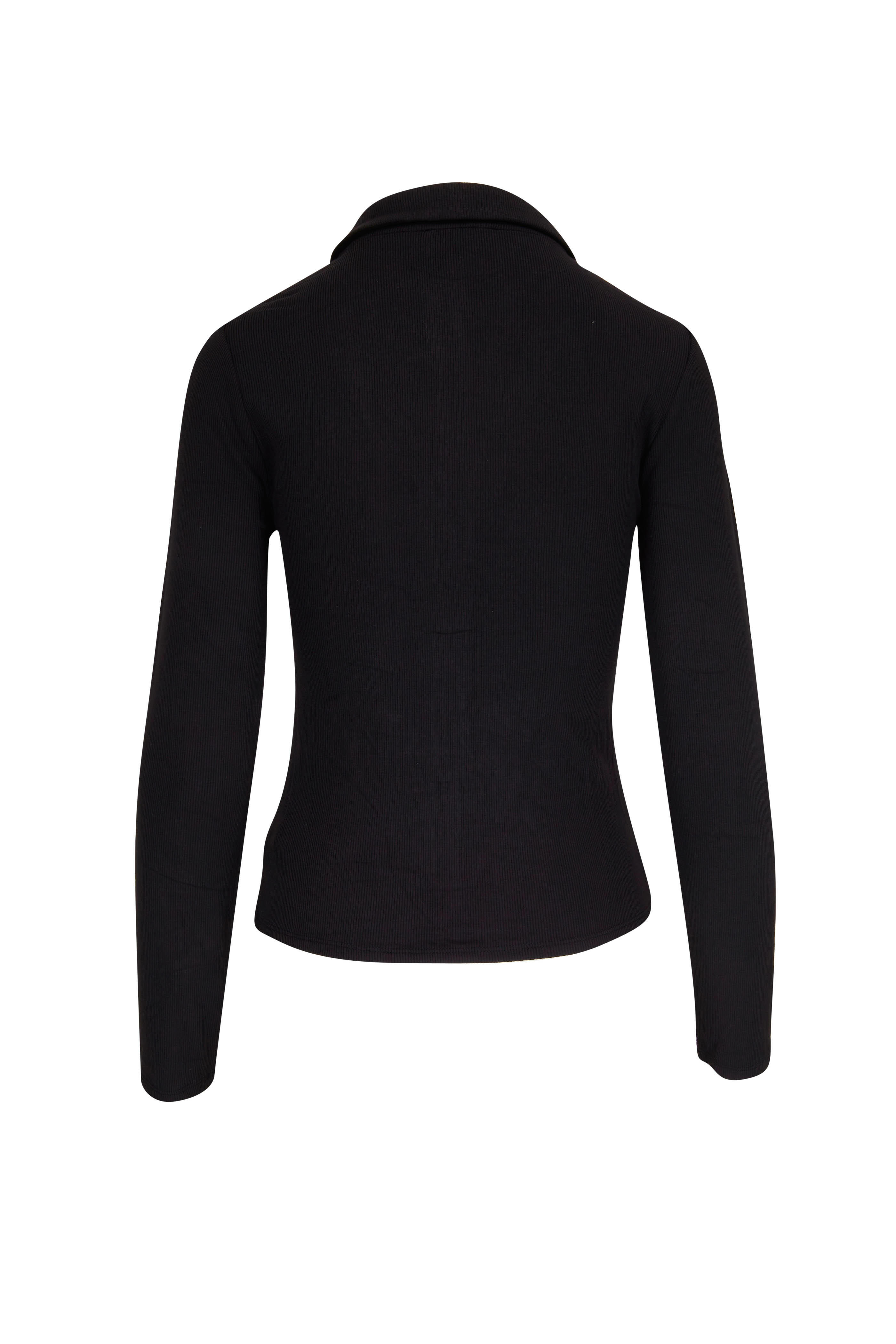 Paige - Black Button Down Top