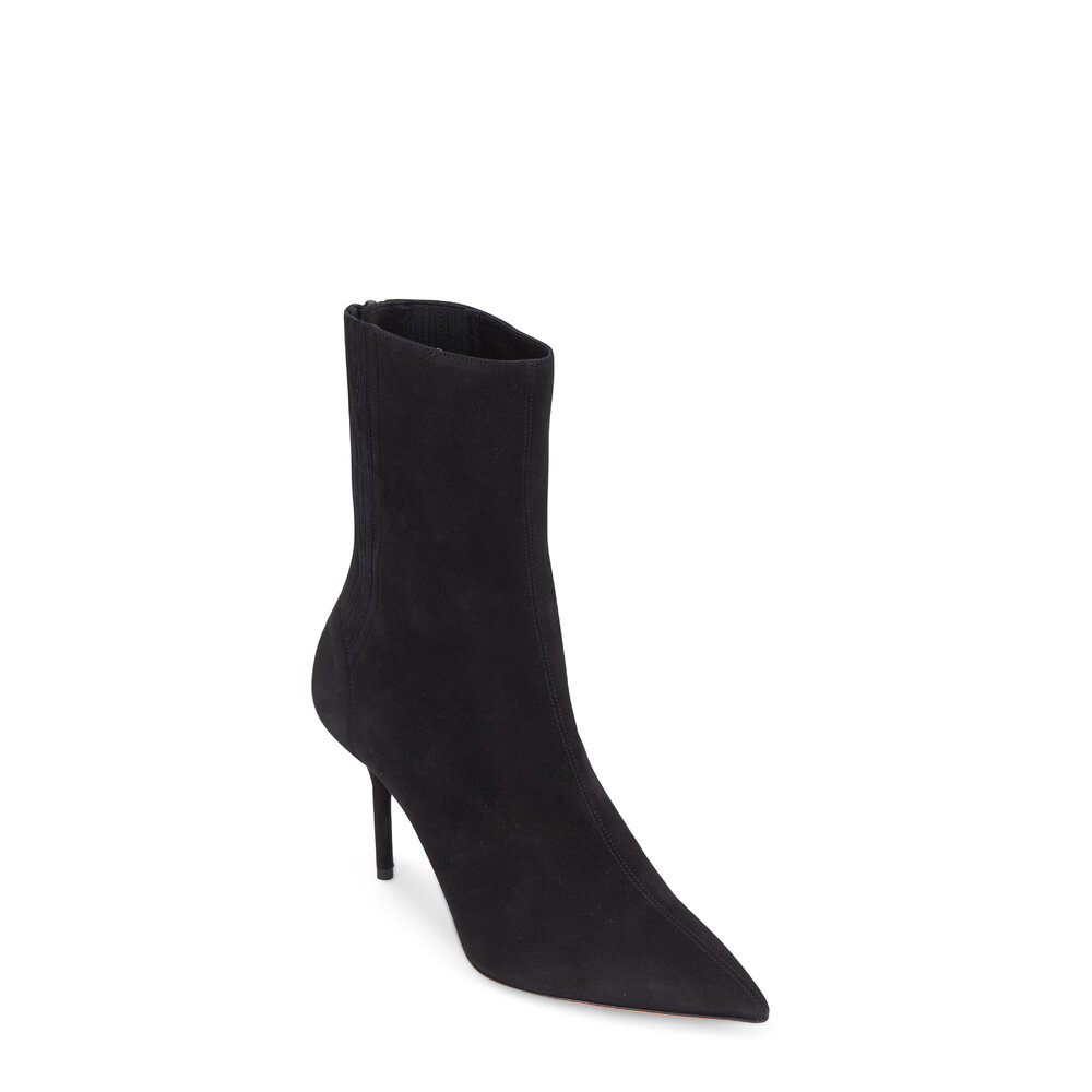 ★関税込み★ AQUAZZURA Saint Honore Boots Saint Honore Bootie 50 BROWN Aquazzura@ Official