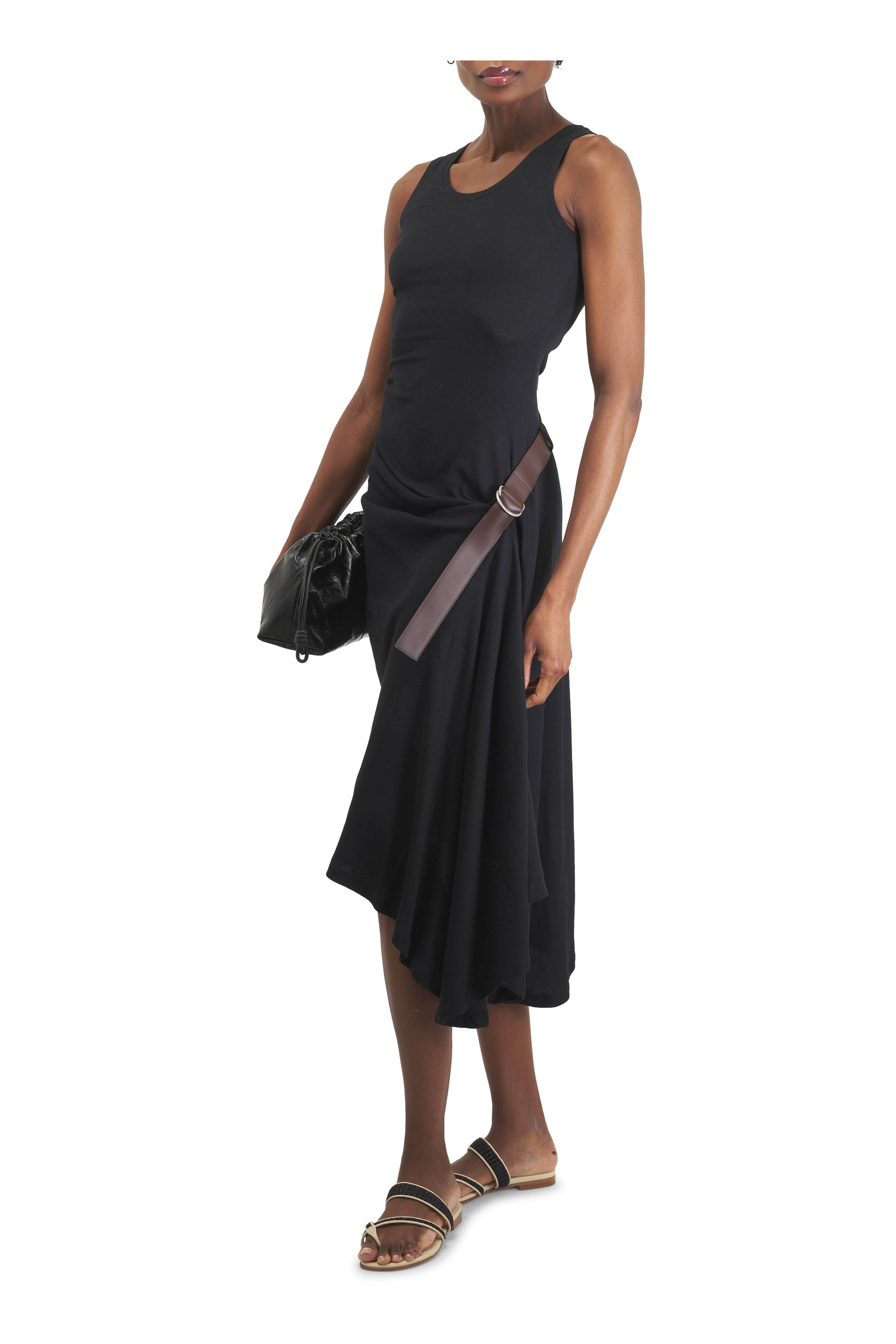 Loewe - Medium Flamenco Black Bag