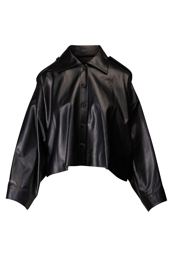 Khaite - Grizzo Bryce Oversize Denim Jacket | Mitchell Stores