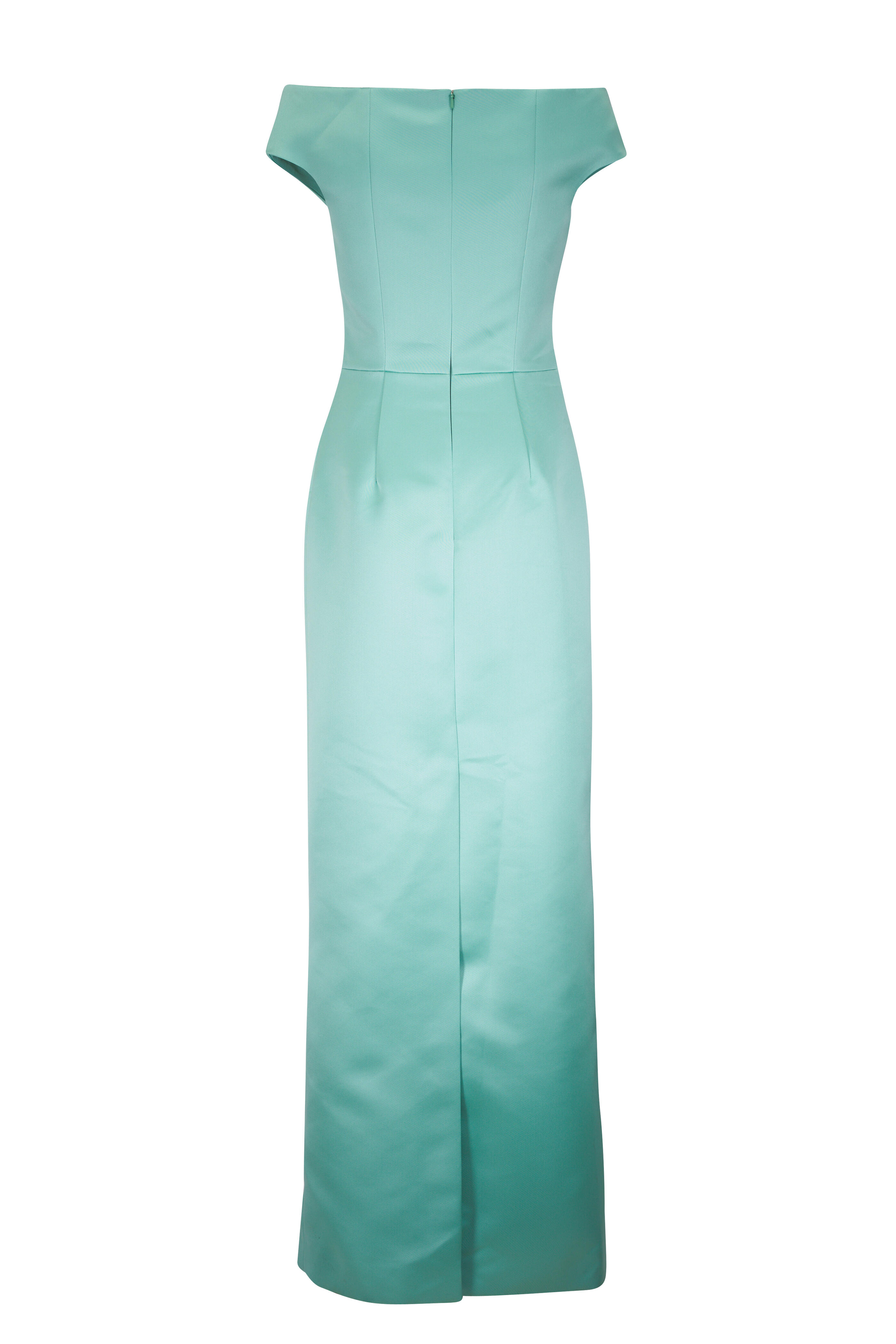 Erdem - Mint Embellished Duchesse Satin Gown