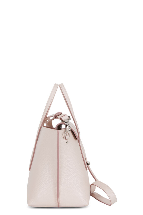 Tod's - New Joy Pink Pebbled Leather Mini Hobo Bag