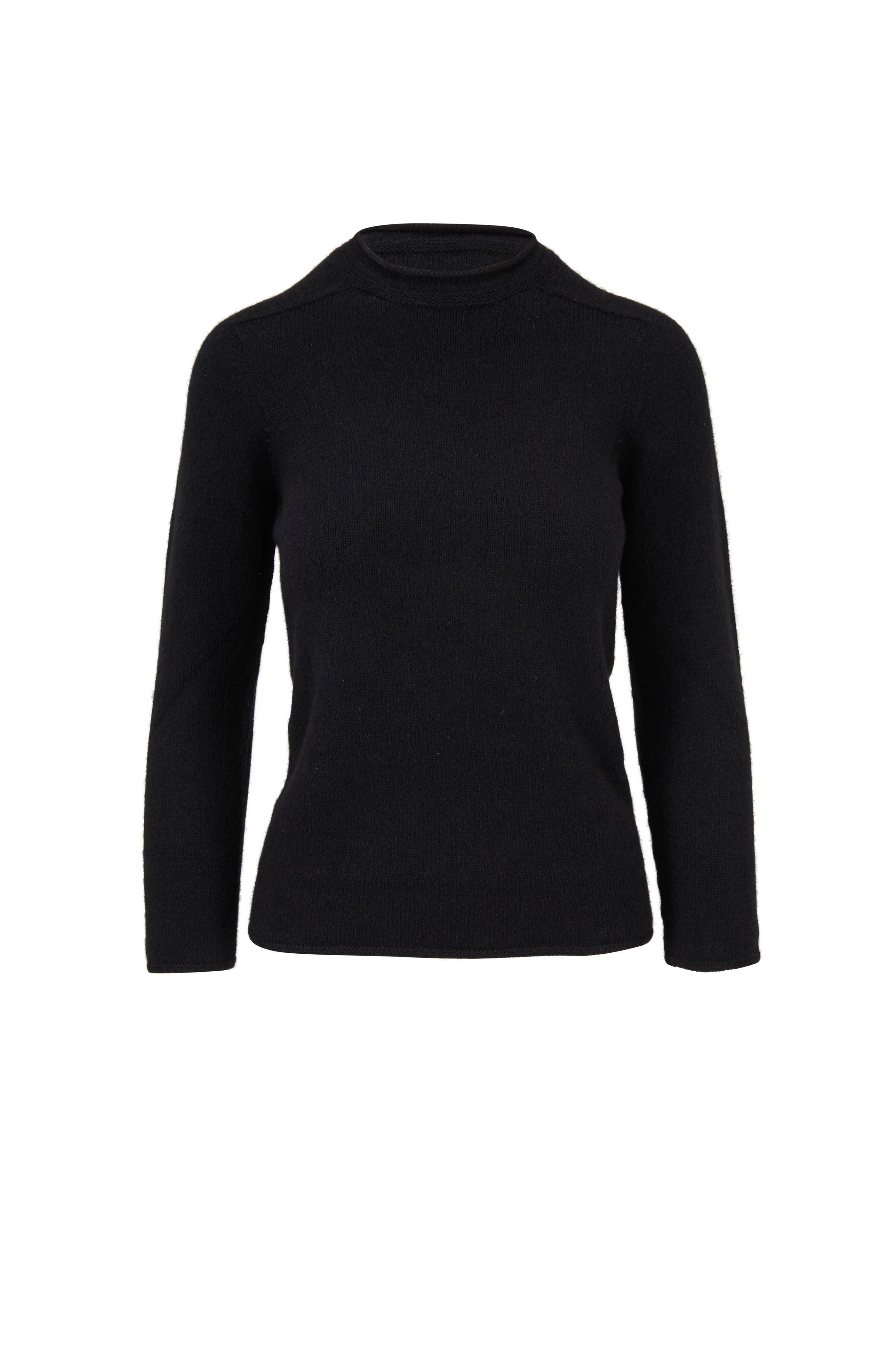 The Row Rickie Black Cashmere Sweater Mitchell Stores