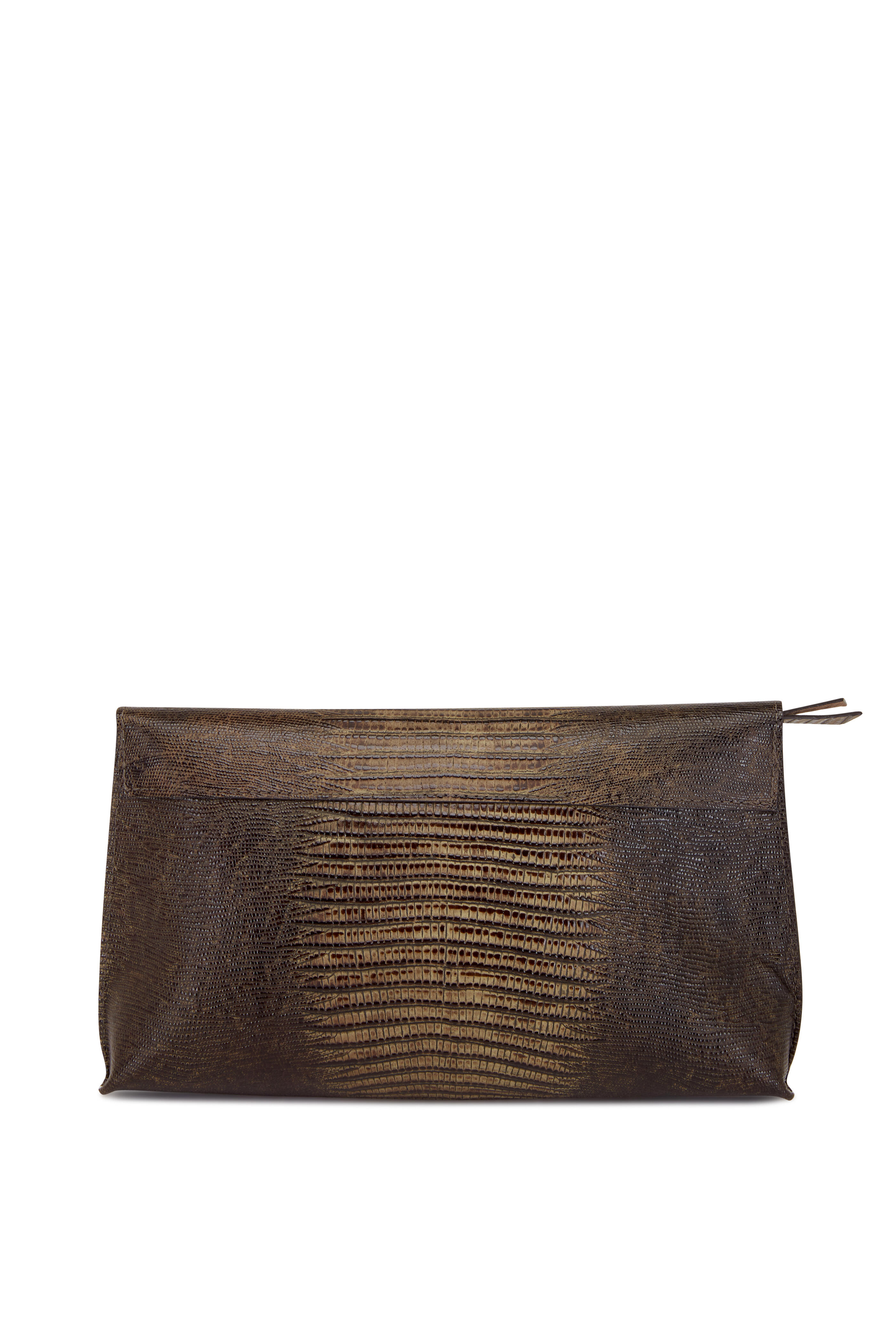 Unveiling the Elegance: The Exquisite Leather Foldover Clutch – B.MAY