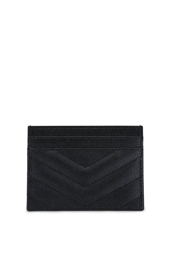 Saint Laurent - Cassandre Matelassé Quilted Leather Card Case