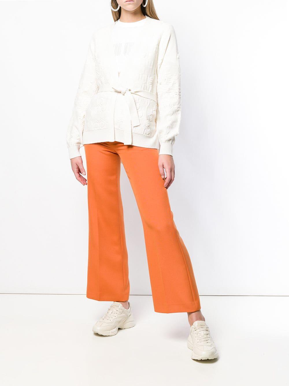 Barrie - Cream Cashmere Textured Cardigan