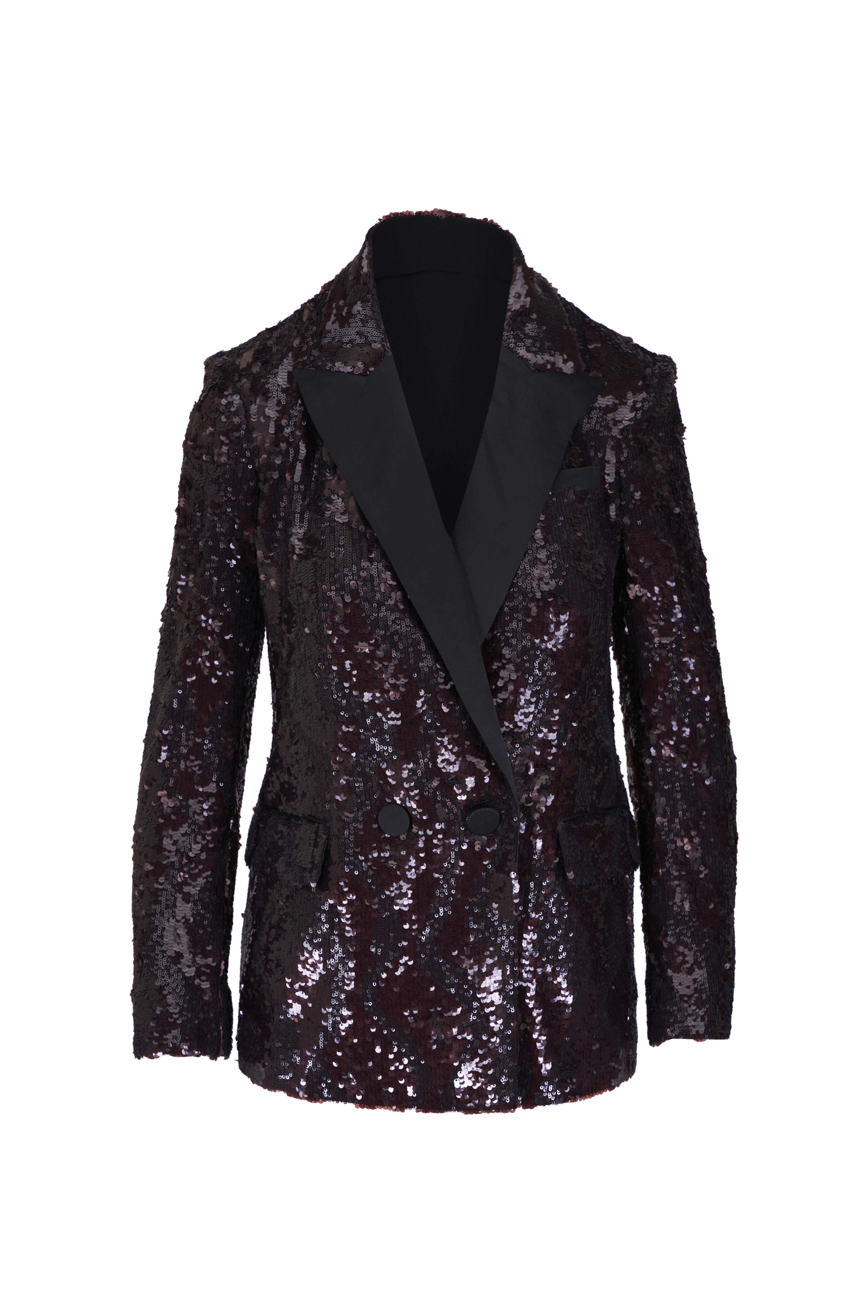 Veronica Beard - Sevyn Dark Currant Sequin Jacket