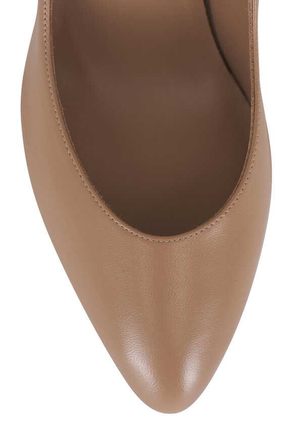 Christian Louboutin Fannylove Blush Leather Pump, 85mm - view 5