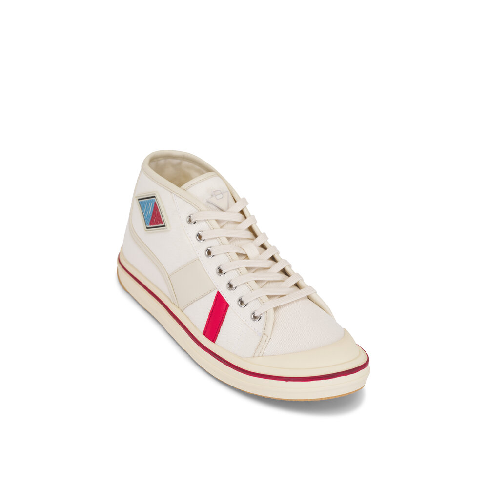 スニーカー BOTTEGA VENETA White canvas Summer sneakers Bottega Veneta White Canvas Summer Sneakers | italist