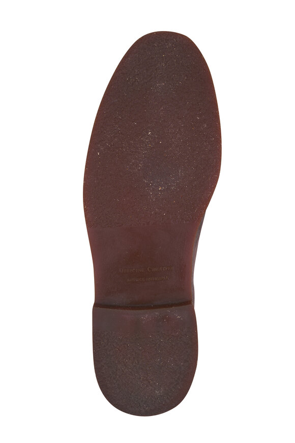 Officine Creative Opera Medium Brown Suede Penny Loafer - view 5
