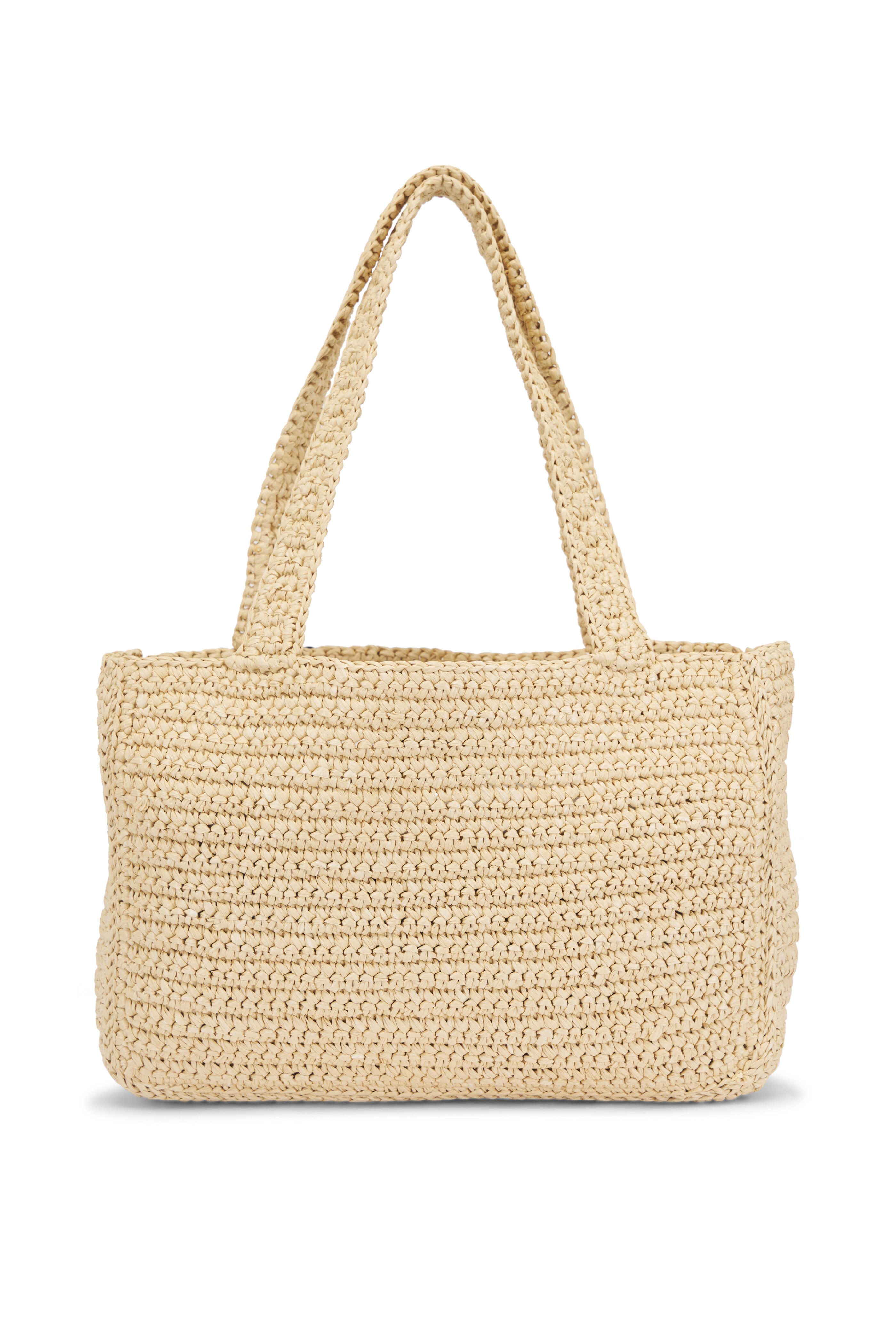 Valentino Garavani - Medium Viva Superstar Natural Raffia