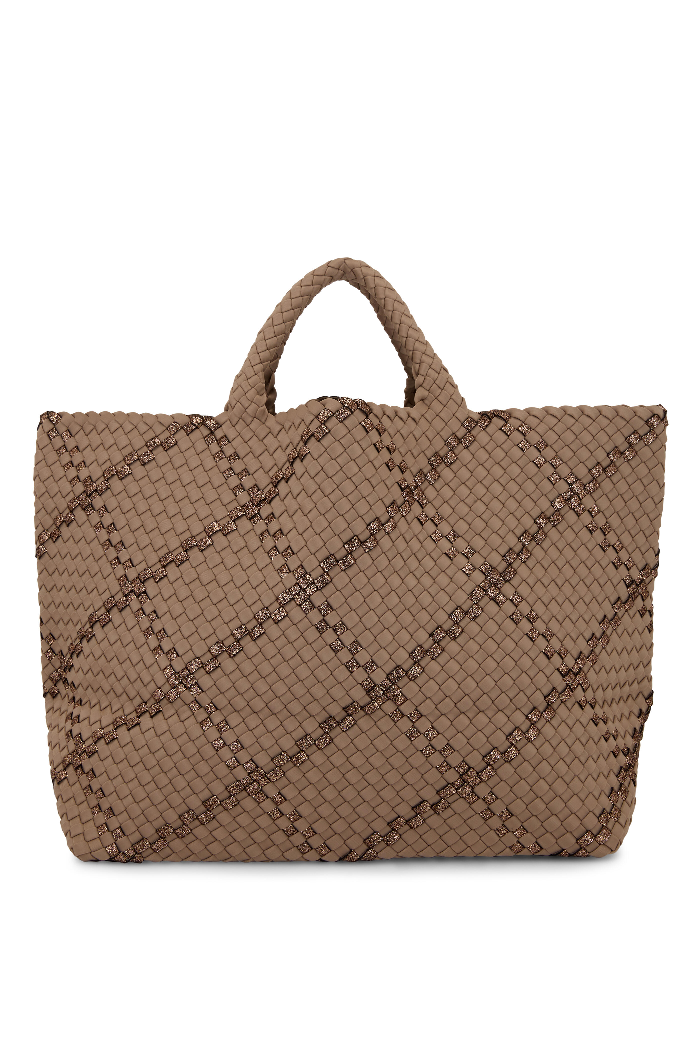 Naghedi - St. Barth's Sunkissed Plaid Large Tote