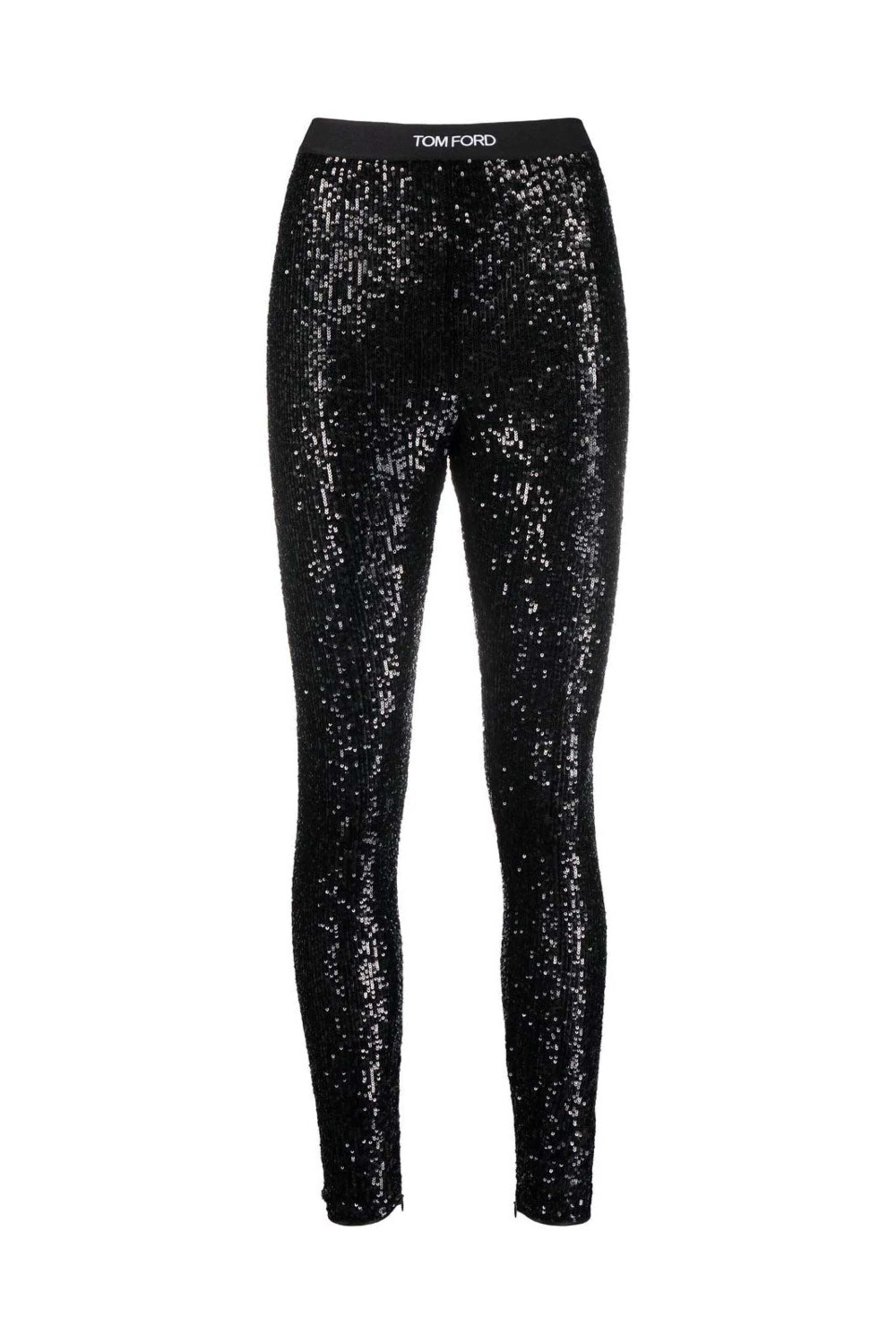 Tom Ford - Black All Over Sequin Legging