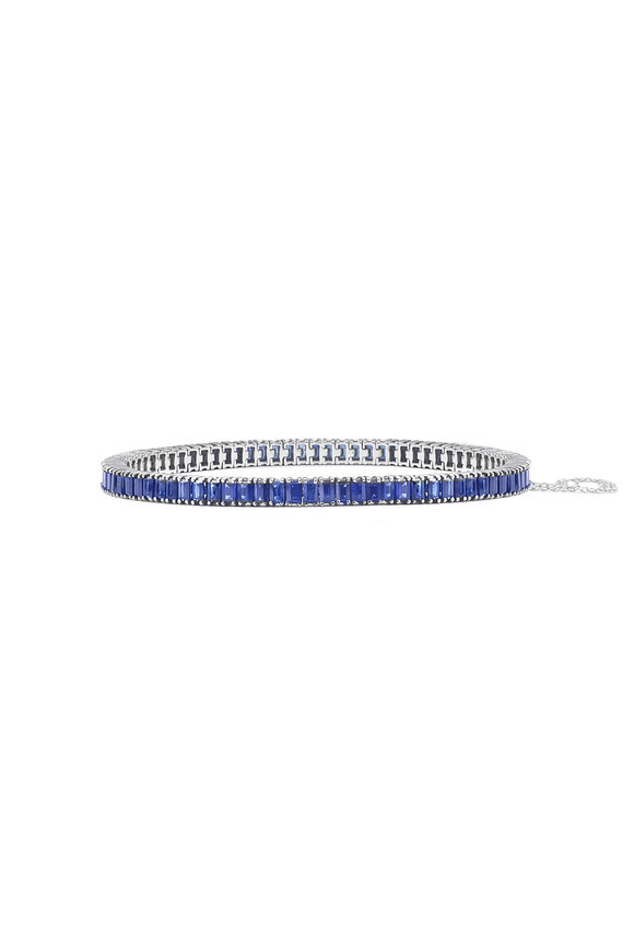 Nam Cho Pipe Sapphire Tennis Bracelet