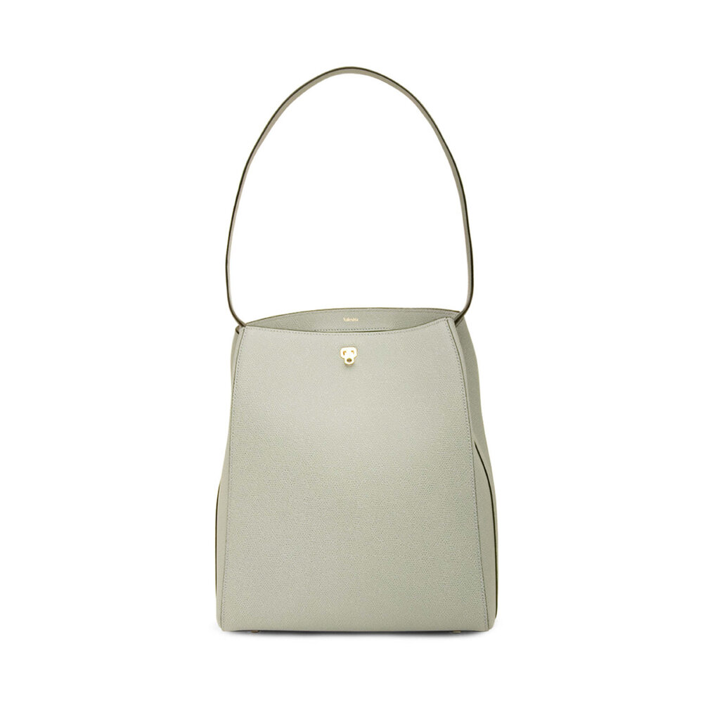 ハンドバッグ Valextra Brera Micro Shoulder Bag Women's Azure Leather Luxury crossbody bag | Valextra Brera