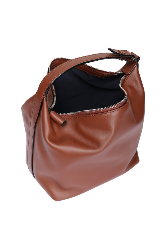 Valextra Mini Mochi Sublime Chocolate Top Handle - view 4