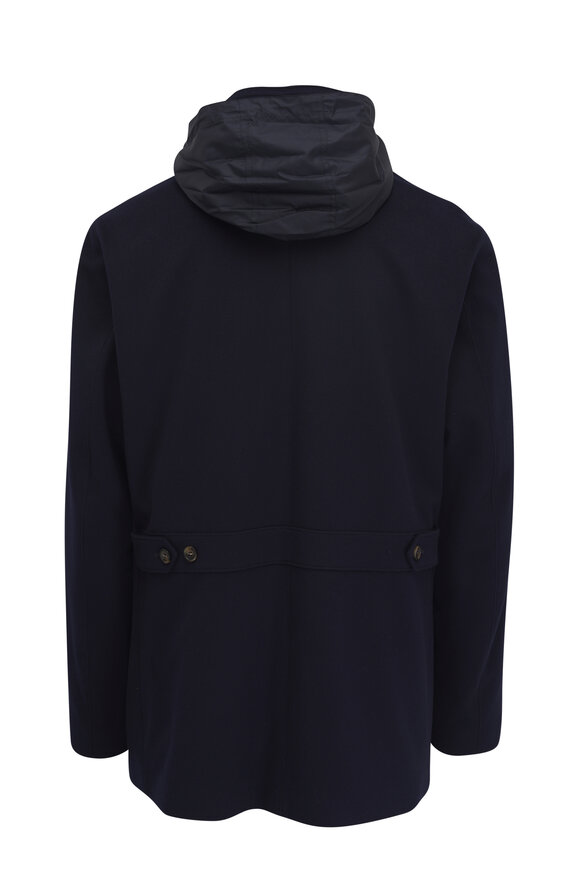 Loro Piana Winter Voyager Midnight Baby Cashmere Overcoat - view 3
