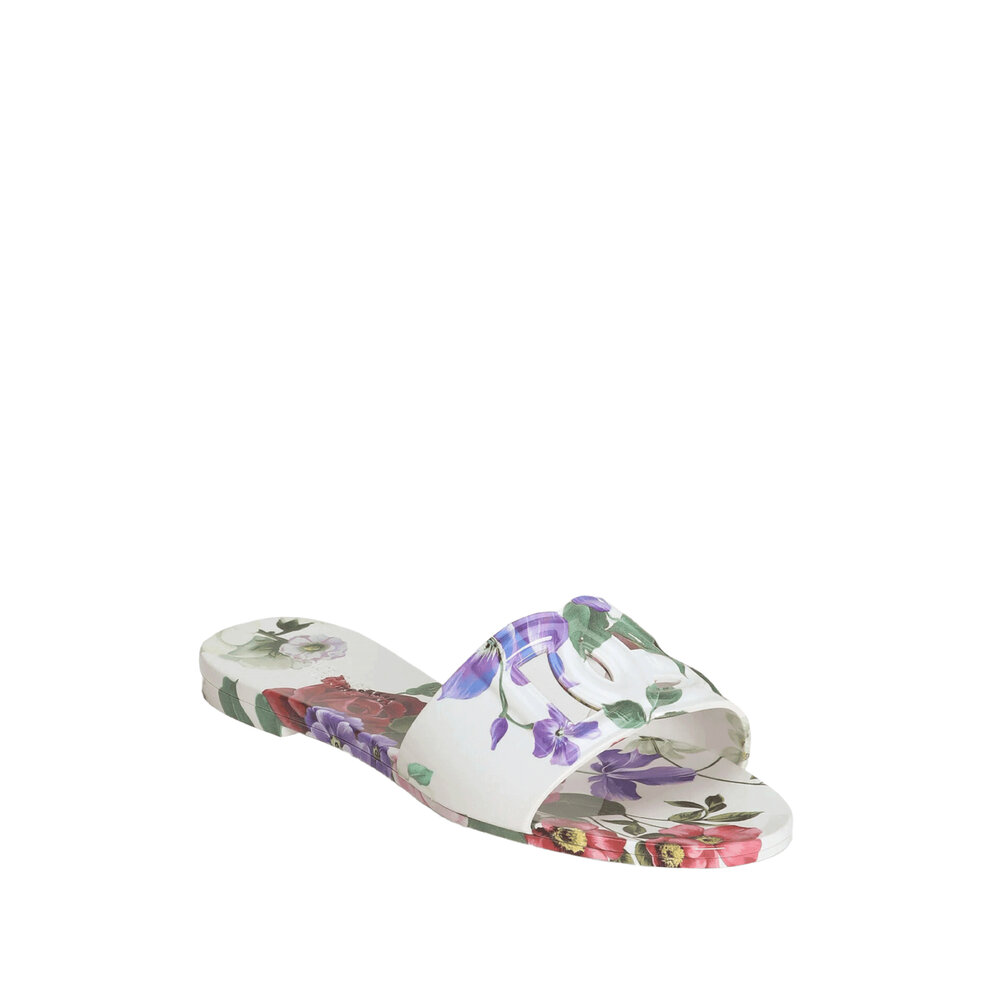 サンダル・ミュール Dolce & Gabbana Floral beachwear slides Dolce & Gabbana Floral-Print Beachwear Slides | Sendegaro MX