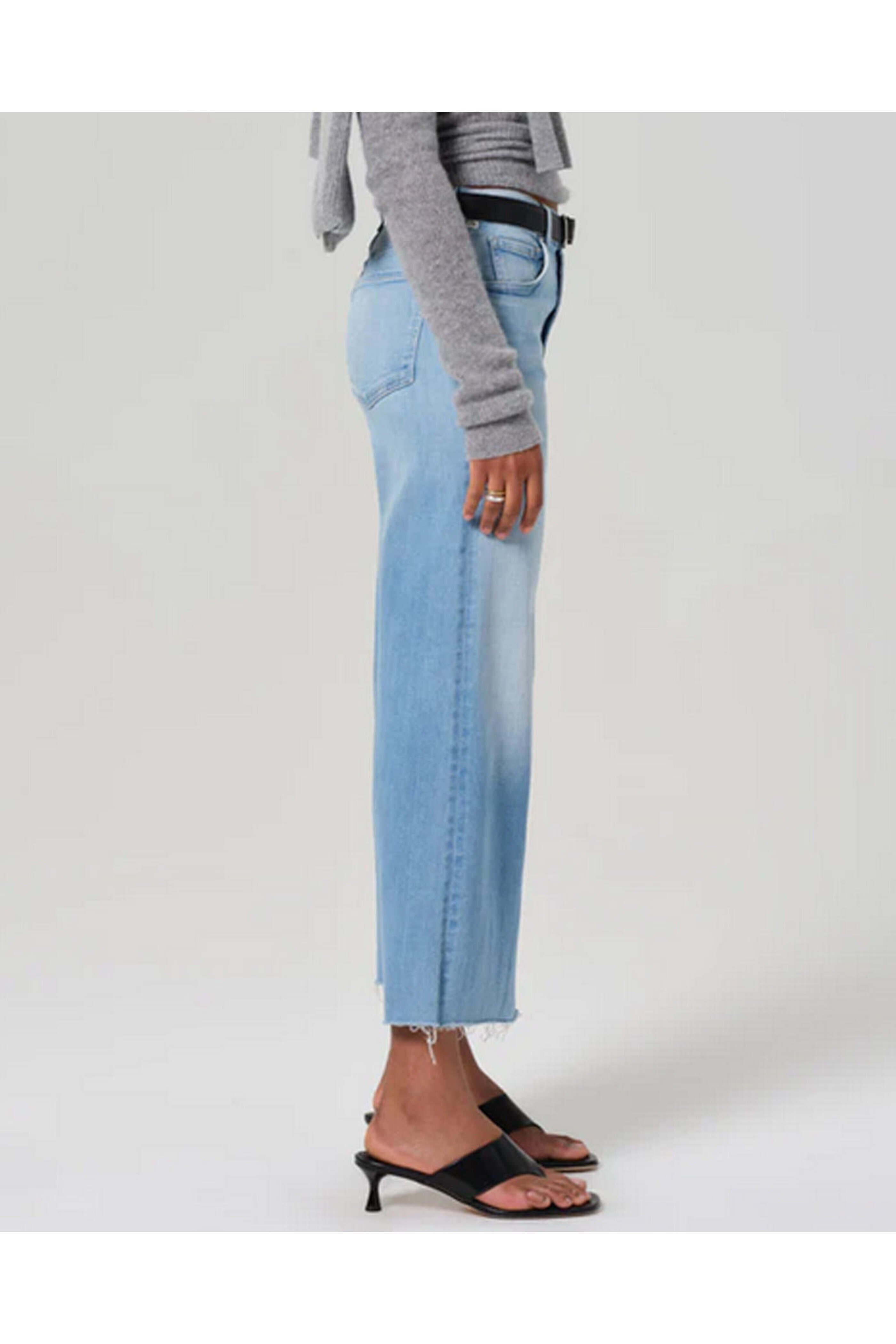 Citizens of Humanity - Lyra Wide Leg Crop Jean in Belmont