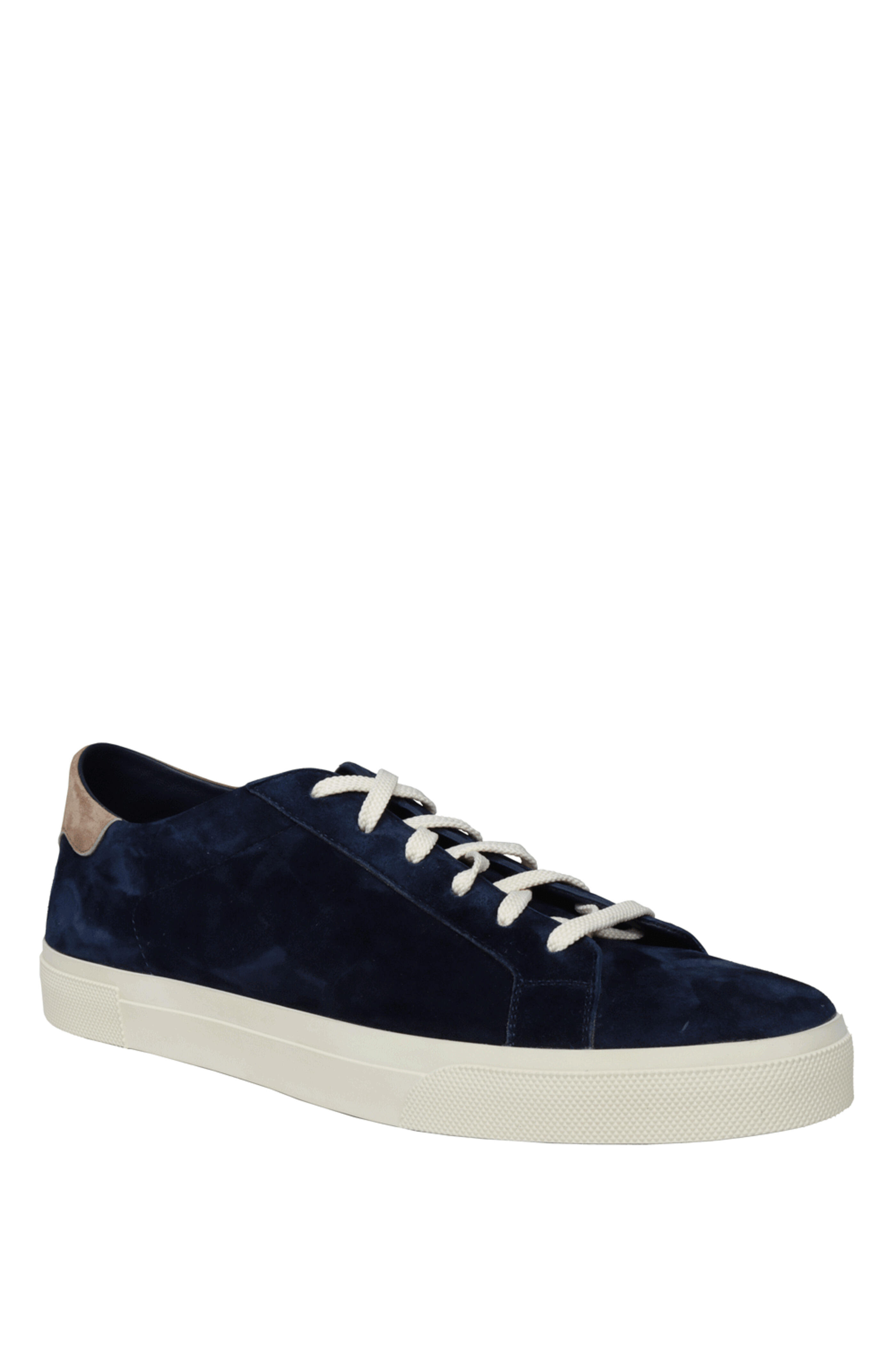 Brunello Cucinelli - Vulky Suede Sneakers in Marina Blue & Beige