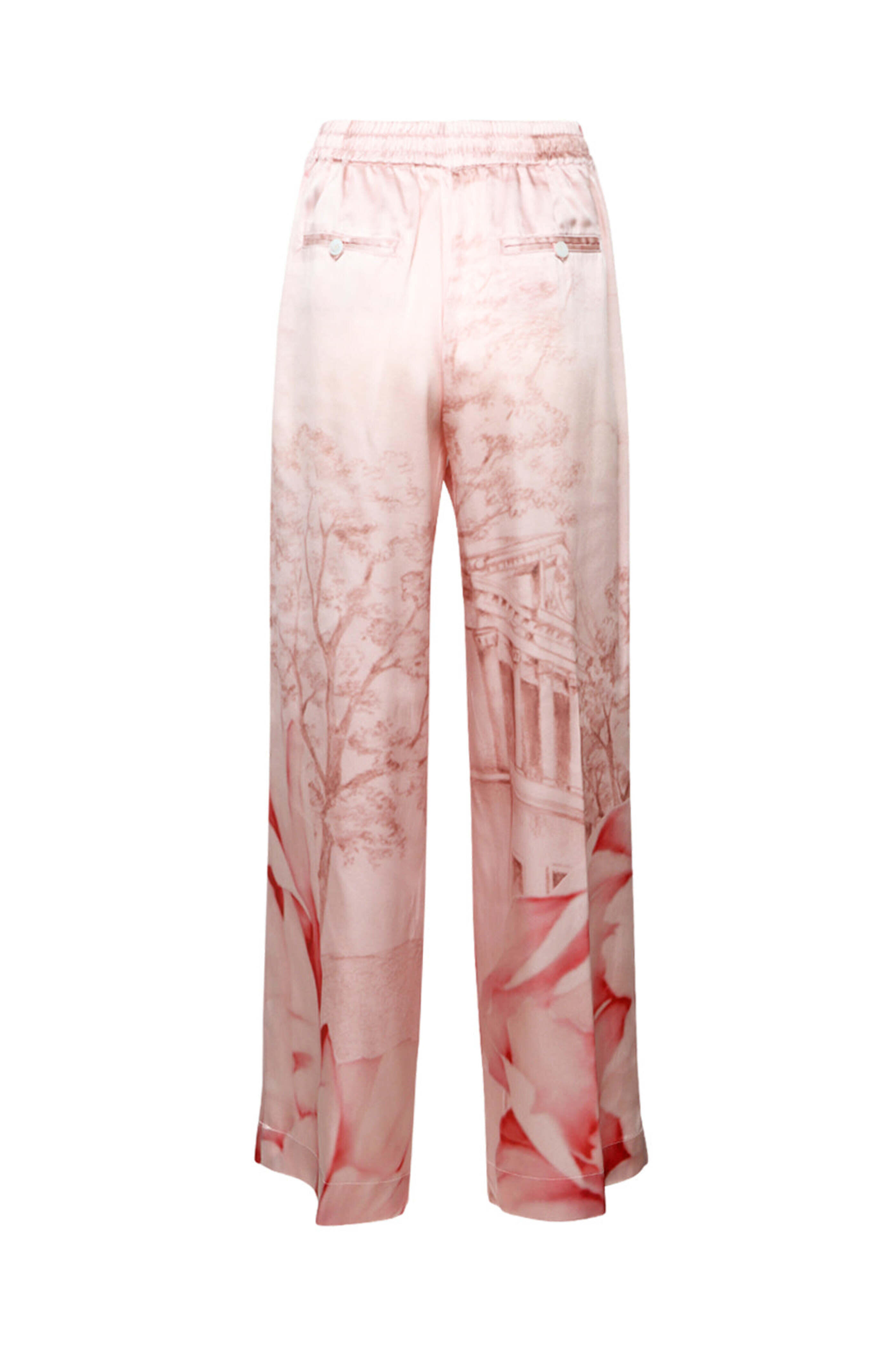 Kiton - Light Pink Silk Pant | Mitchell Stores