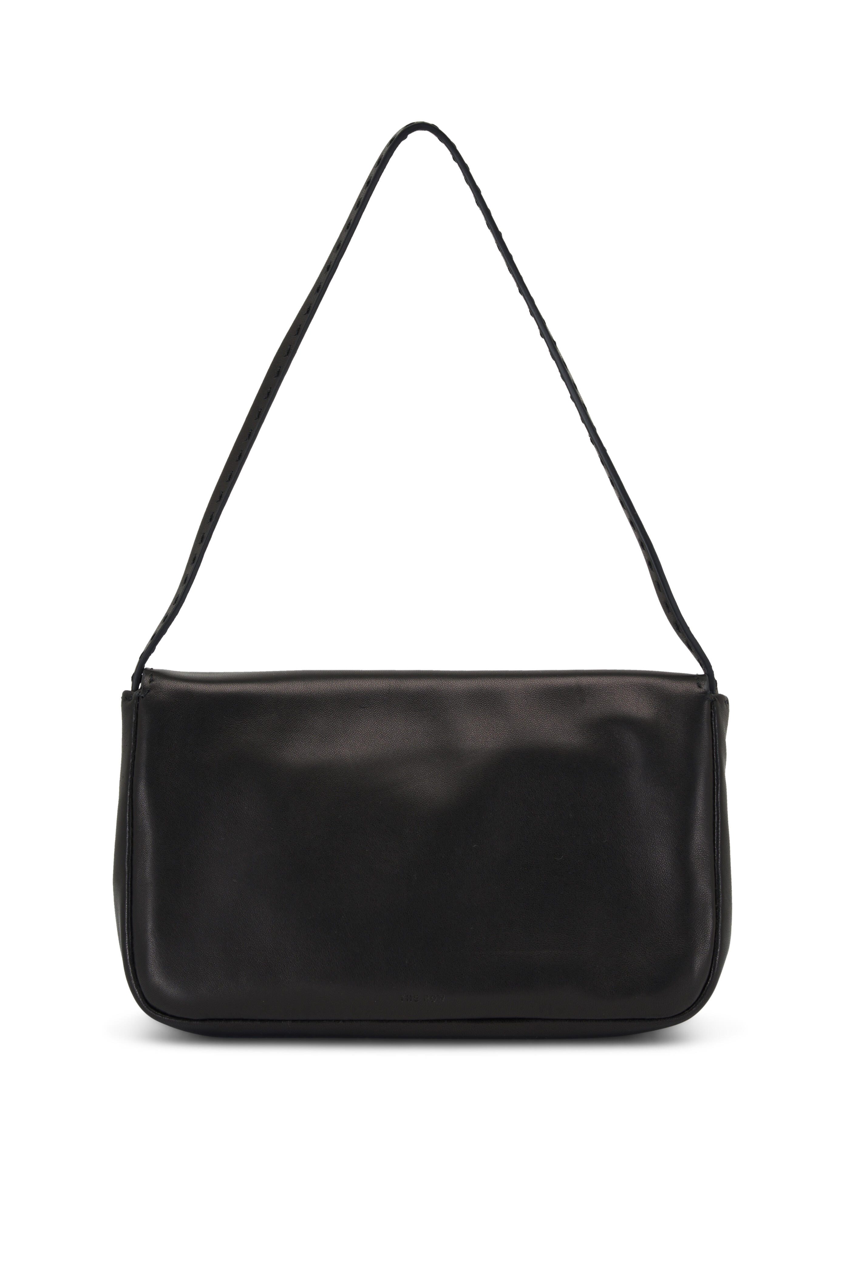 The Row - Nuance Black Leather Shoulder Bag | Mitchell Stores