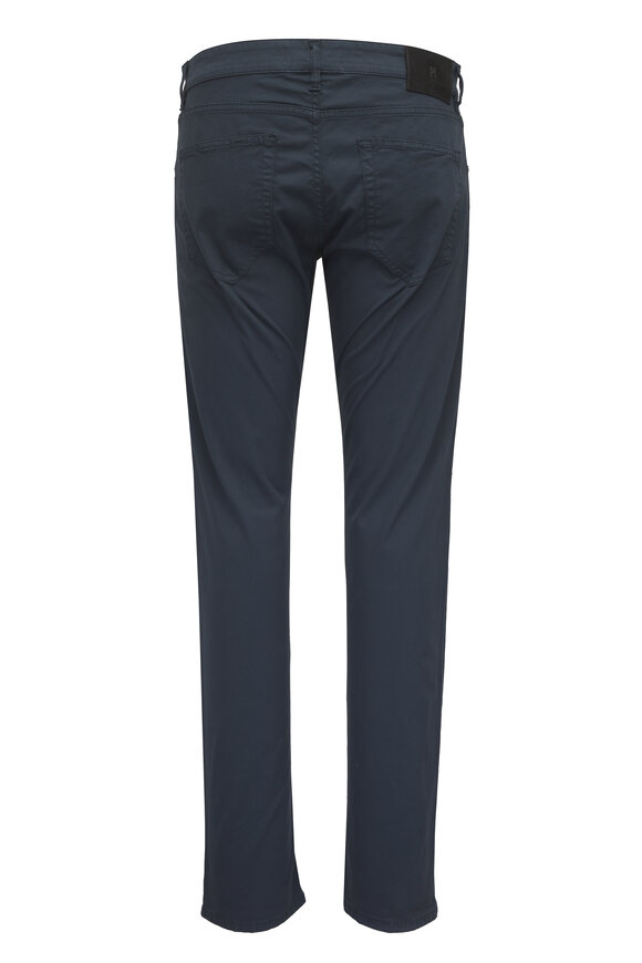 PT TORINO ネイビー チノパンSTRETCH 48 PT Torino - Jazz Navy Blue Stretch Twill Five Pocket Pant
