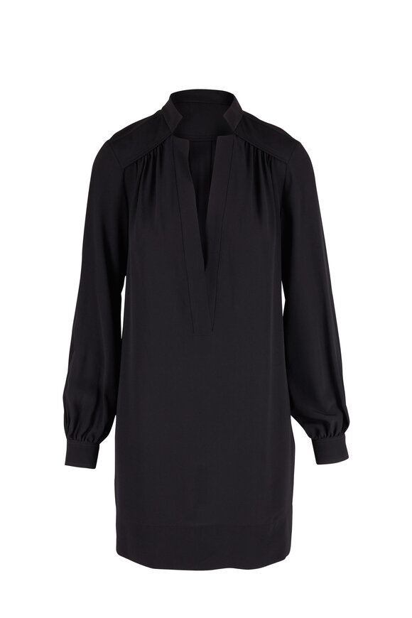 Dorothee Schumacher - Article Fluid Volumes Black Silk Dress