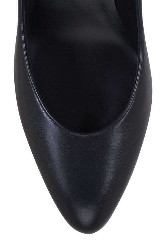Christian Louboutin Fannylove Black Leather Pump, 85mm - view 5