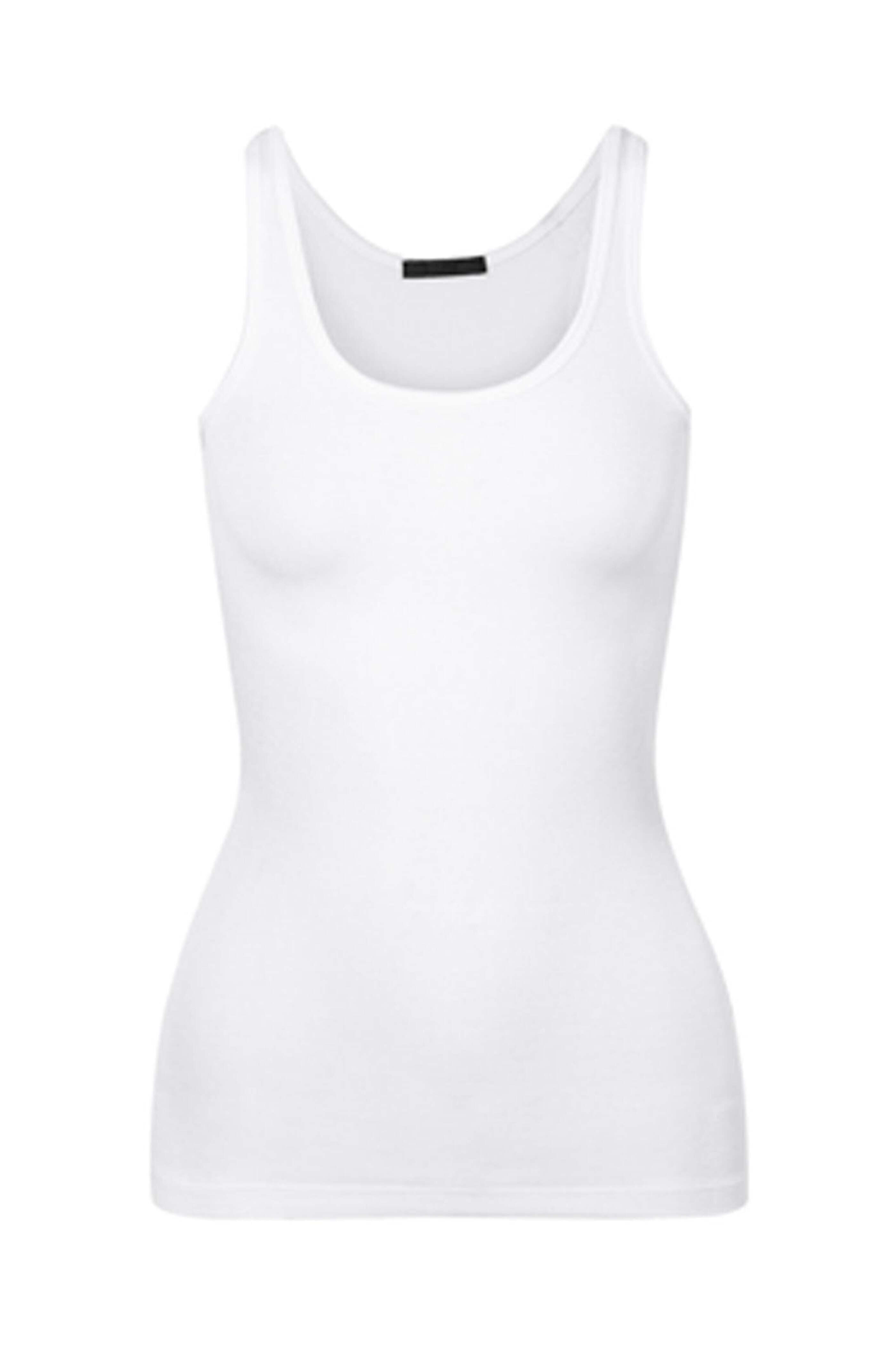 ATM - White Ribbed Boy Tank