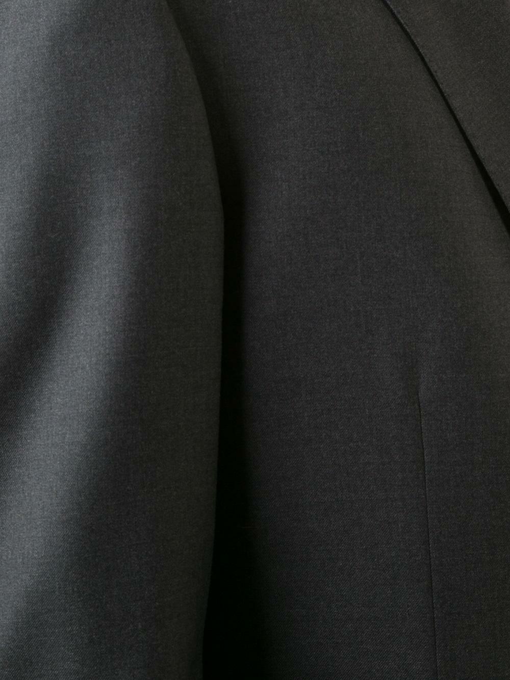 Brioni - Solid Charcoal Gray Wool Suit