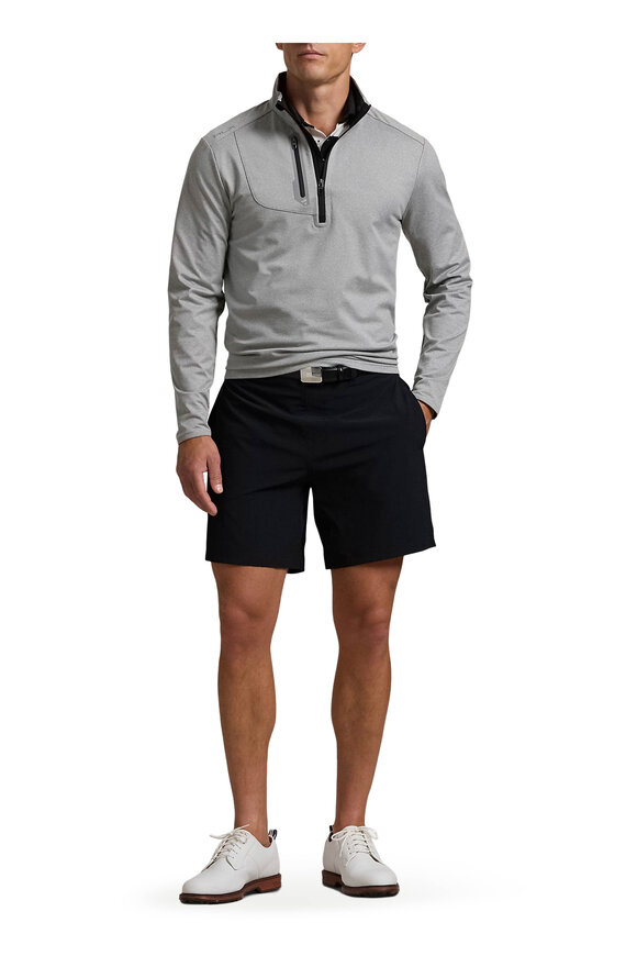 RLX Ralph Lauren Gray Perform Driver Quarter Zip - view 5