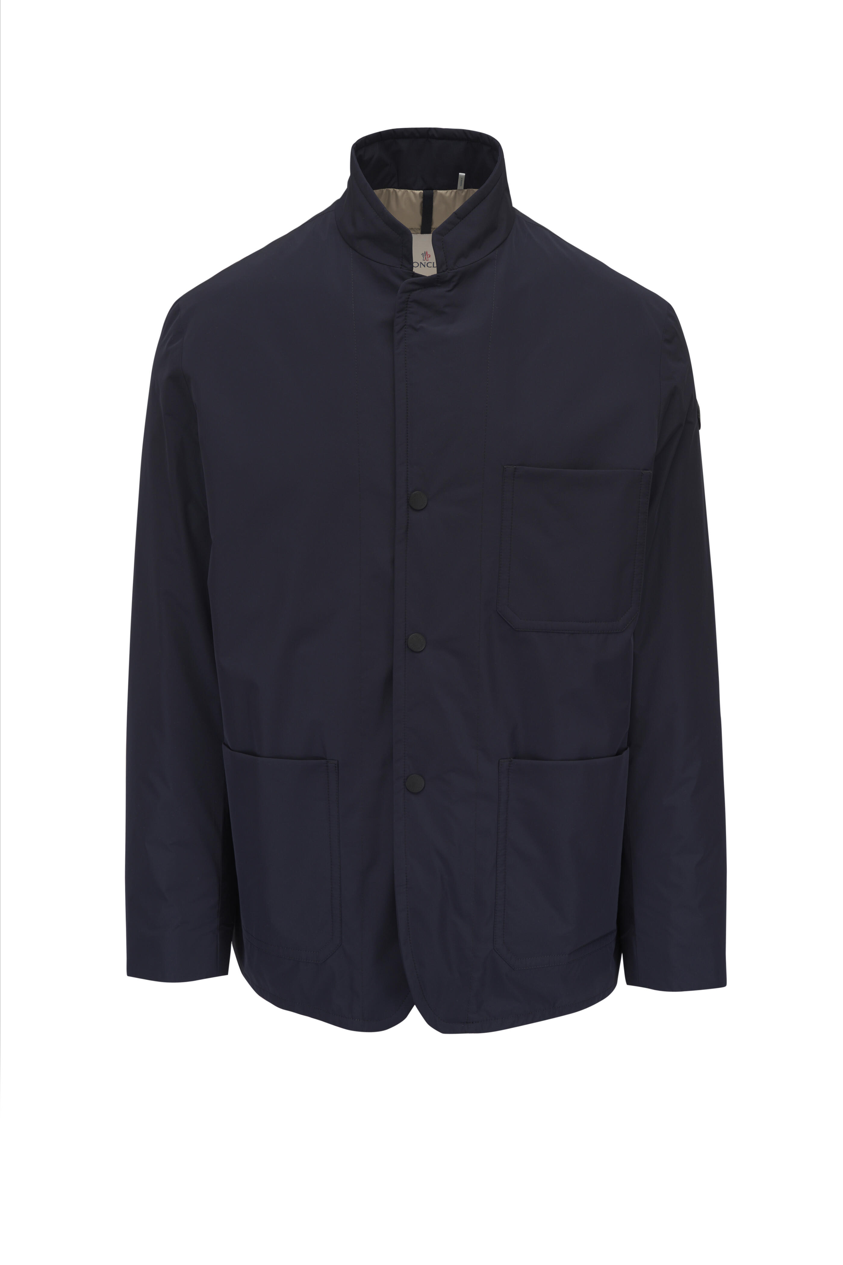 ジャケット・アウター Moncler NIEMEN GIUBBOTTO NIEMEN JACKET Moncler - Monges Dark Blue Down Jacket | Mitchell Stores