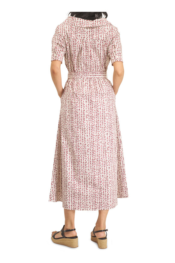 Altuzarra Lydia Strawberry Print Midi Dress - view 3