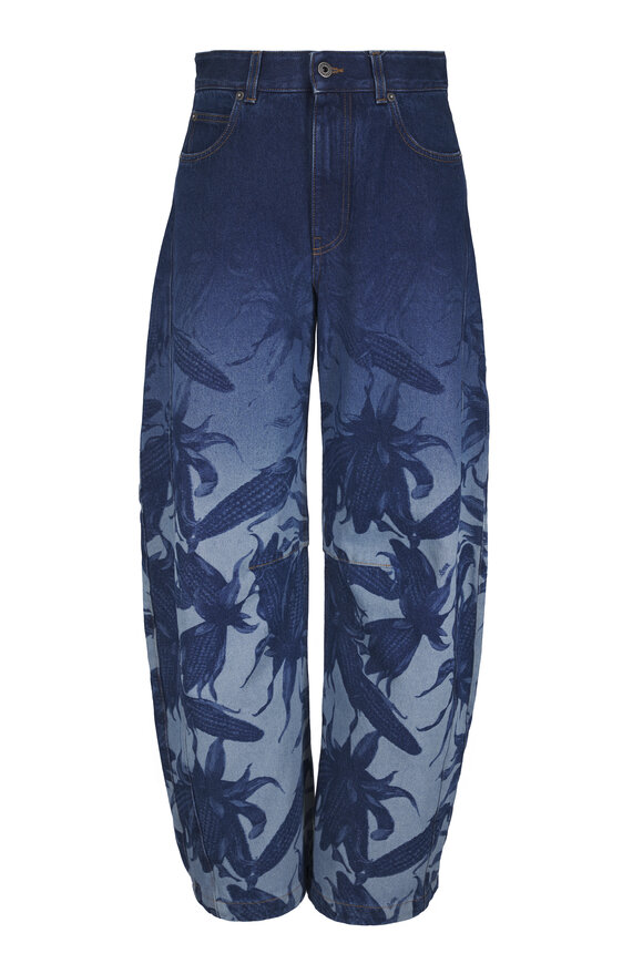 Loewe - Anagram Baggy Denim Pant | Mitchell Stores