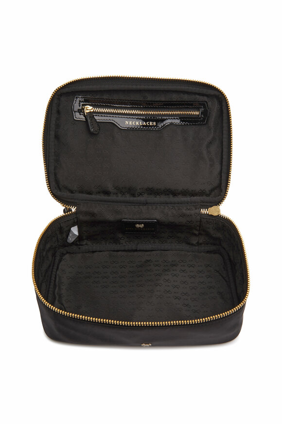 Anya Hindmarch - Jewellery Black Nylon Bag