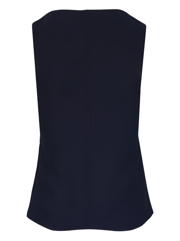Akris Navy Silk Tank - view 3