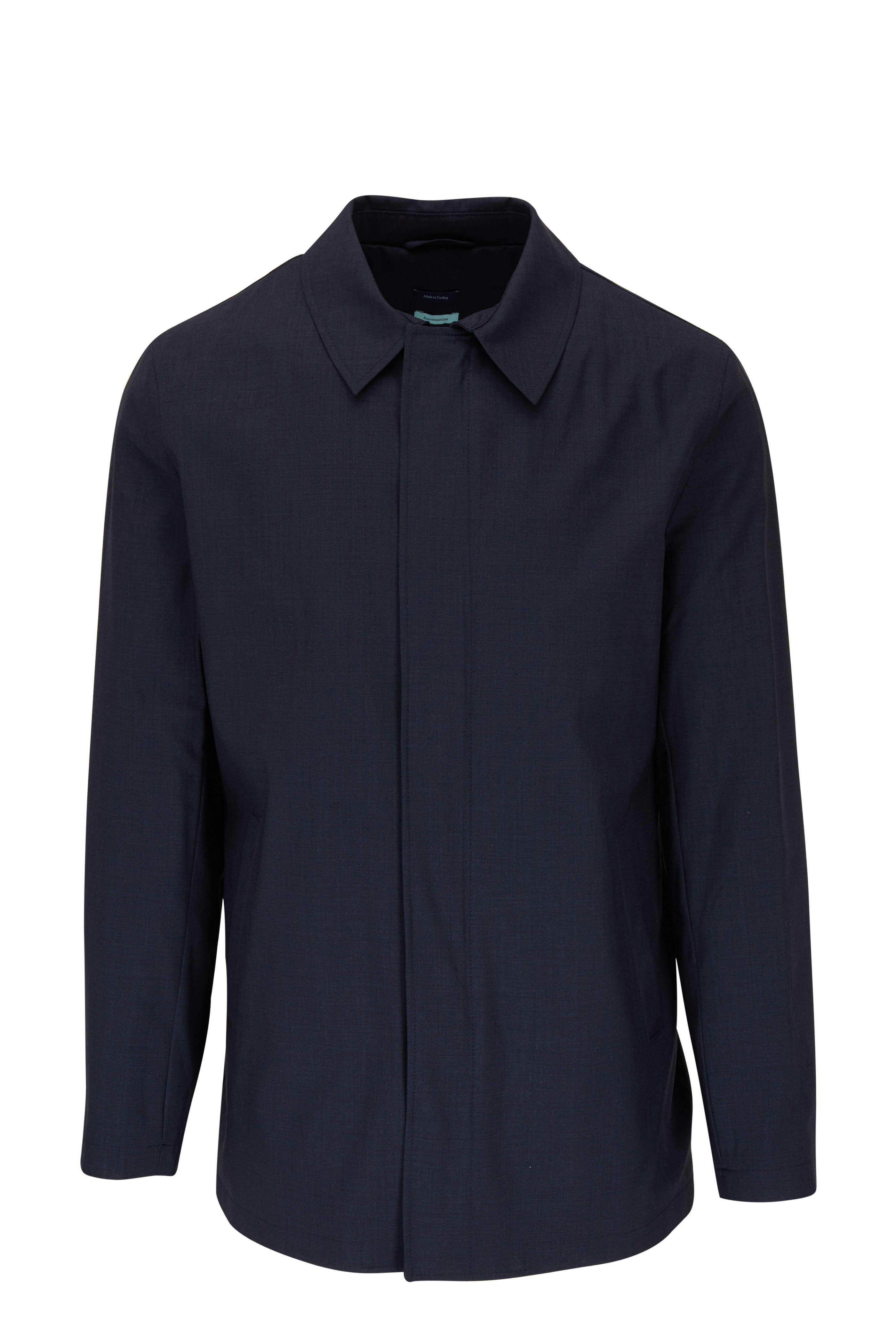 Peter Millar - Excursionist Lite Navy Trench Coat