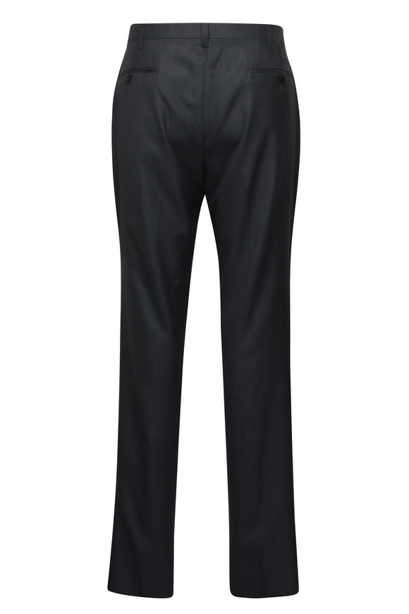 Cesare Attolini Gray Wool Dress Pant - view 2