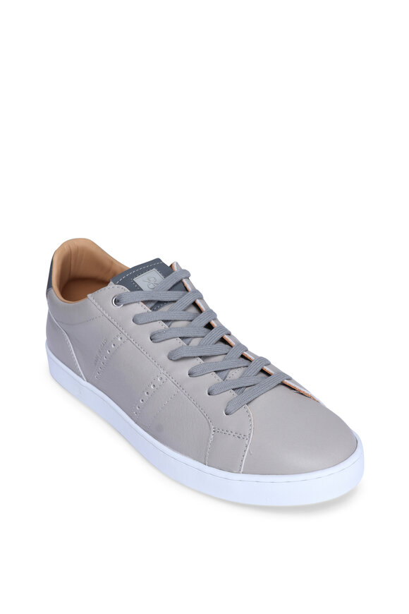 Rubirosa Odile Gray Leather Low Top Sneaker
