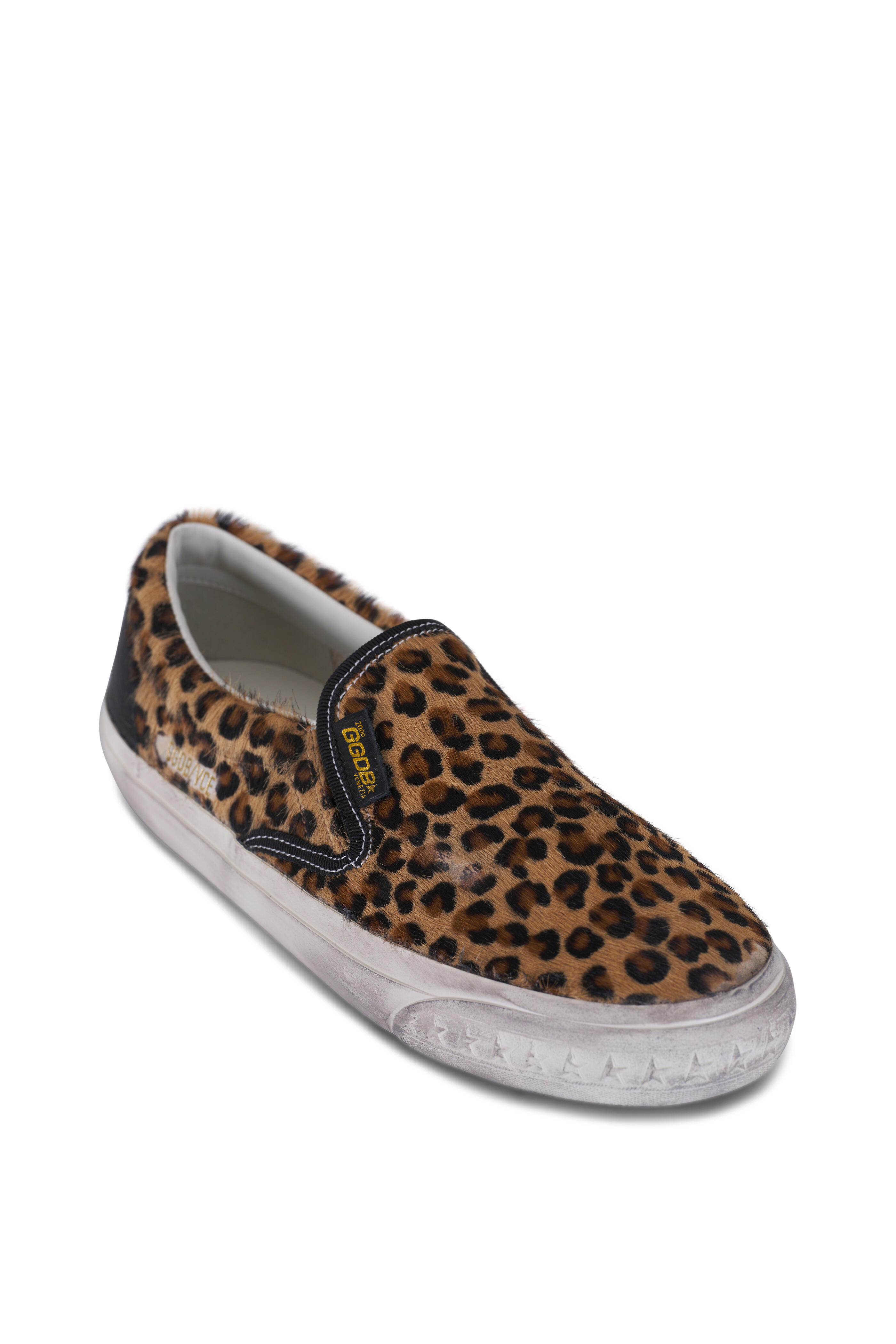 Golden Goose - VCE Animal Print Slip On Sneaker