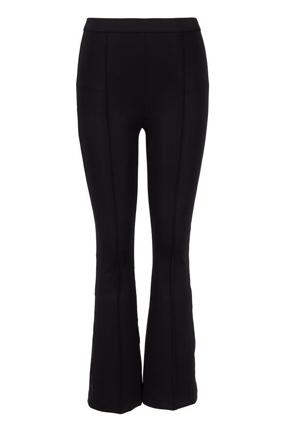 Helmut Lang - Black Cropped Flare Legging