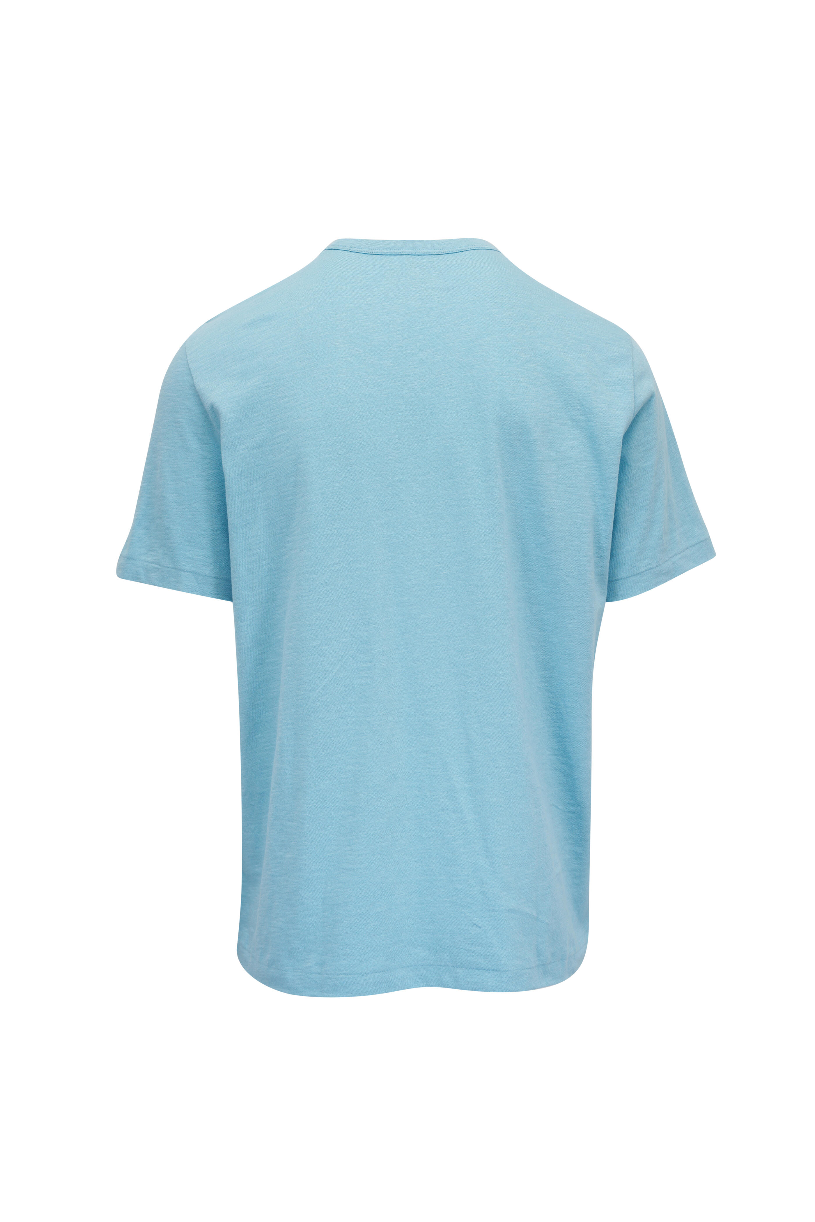Faherty Brand - Teal Sunwashed Short Sleeve Pocket Tee