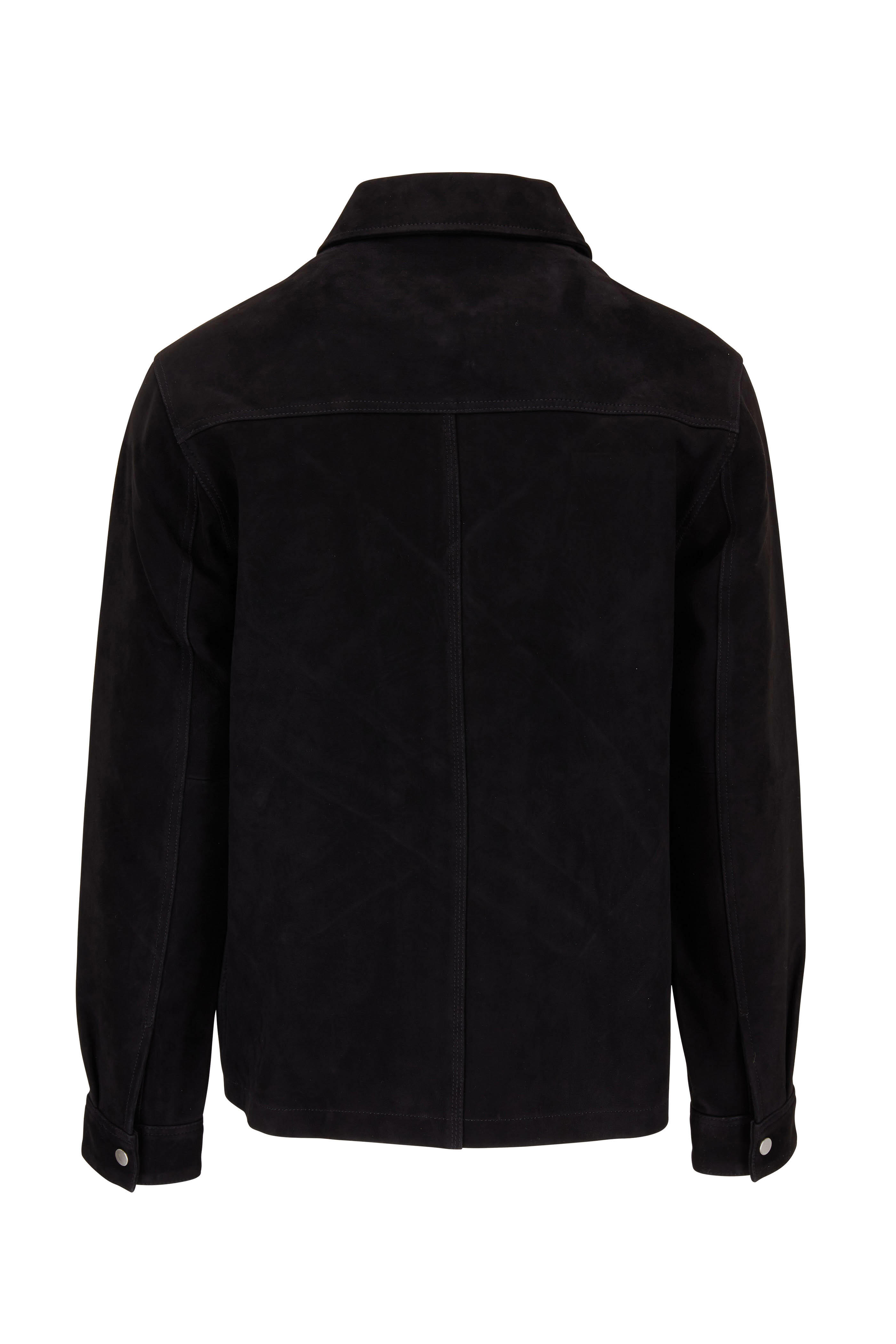 BLDWN - Sedgwick Black Suede Jacket