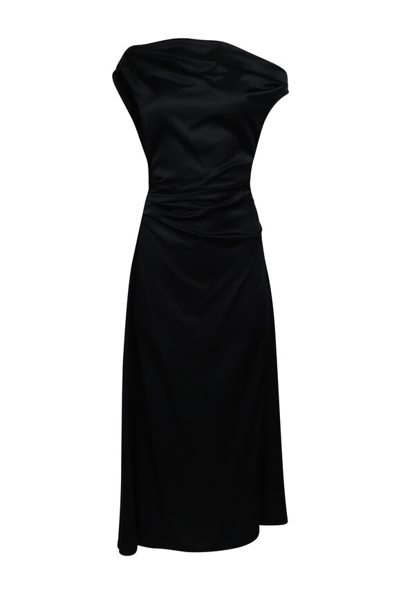 Elie Saab - Black Lace Top Long Sleeve Gown | Mitchell Stores