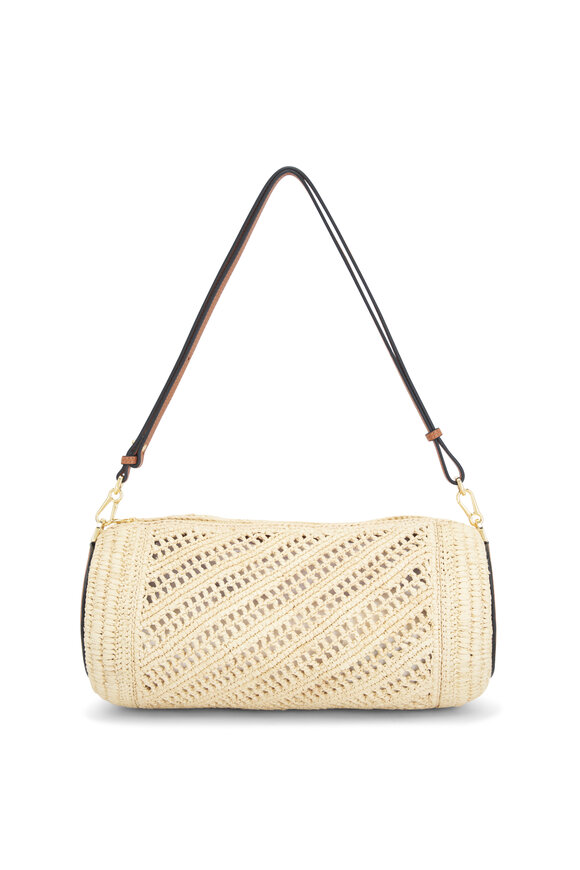 Loewe - Bracelet Natural & Tan Raffia Pouch